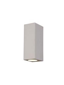 Alina Plaster Lights Deco Flush Wall Lights
